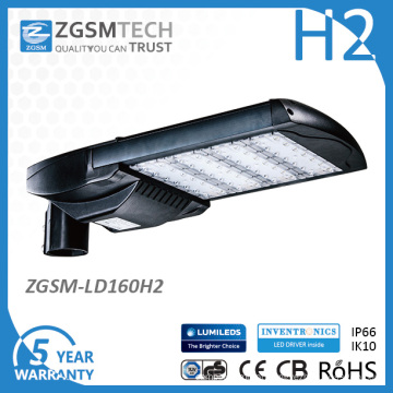 UL Dlc Listado LED Cobra Head Street Light 160W